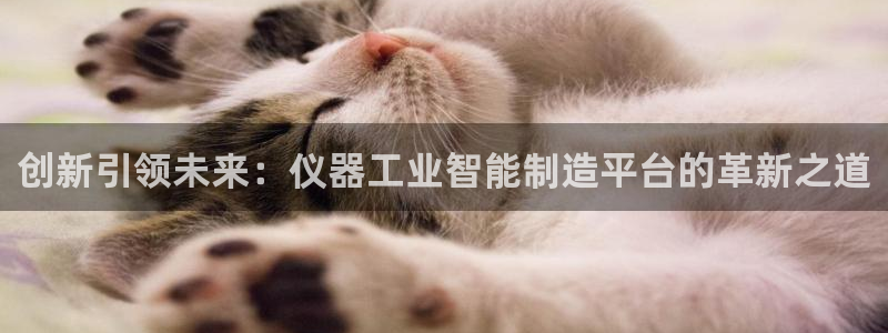 云顶国际商业广场A座101电话：创新引领未来：仪器工业智能制