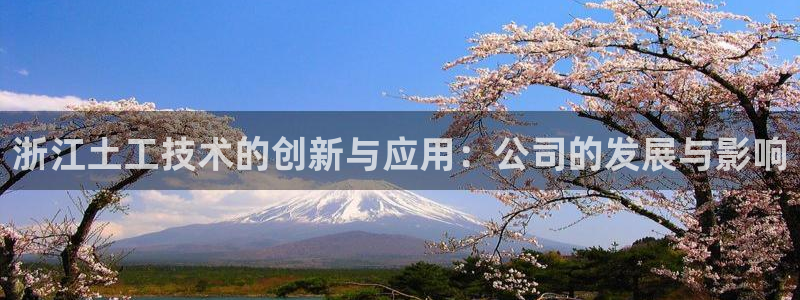 云顶国际服更新s9：浙江土工技术的创新与应用：公司的发展与影