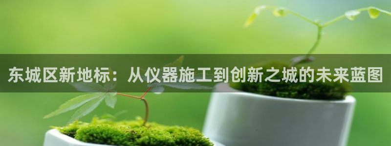 云顶国际高中学费多少：东城区新地标：从仪器施工到创新之城的未