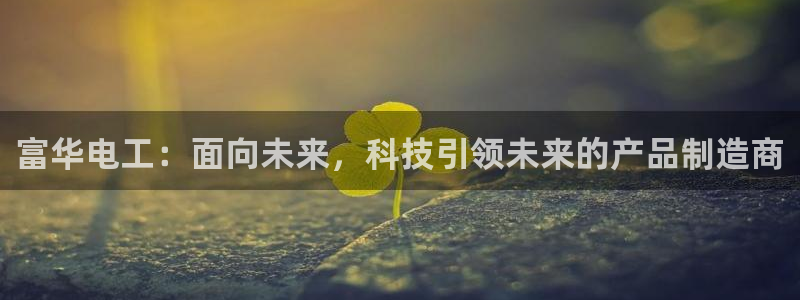 云顶1026：富华电工：面向未来，科技引领未来的产品制造商
