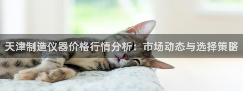 云顶国际服怎么选服务器：天津制造仪器价格行情分析：市场动态与