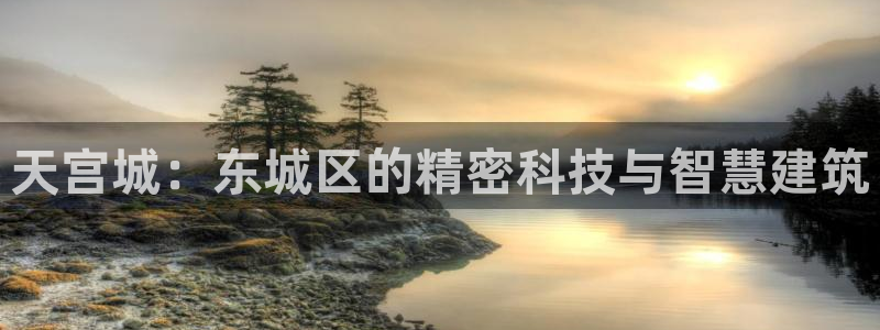 云顶集团董事长林东简历照片：天宫城：东城区的精密科技与智慧建