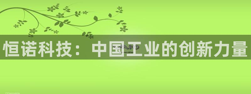 太原云顶国际酒店桑拿几楼：恒诺科技：中国工业的创新力量