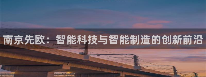 云顶国际大酒店位于哪个街道：南京先欧：智能科技与智能制造的创