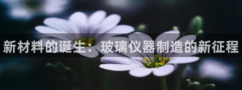 云顶国际服和美服通的吗：新材料的诞生：玻璃仪器制造的新征程