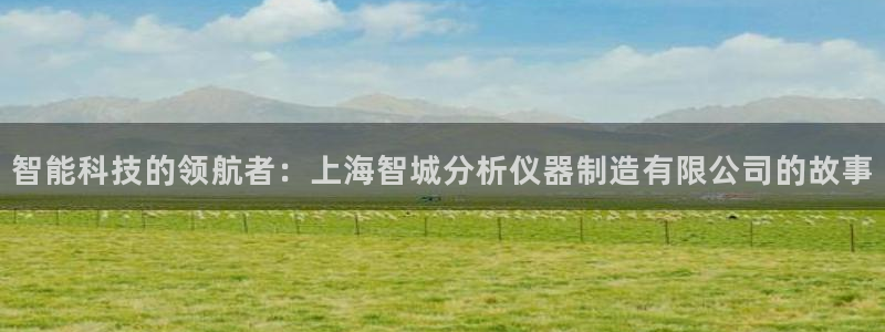 云顶国际app手机版：智能科技的领航者：上海智城分析仪器制造